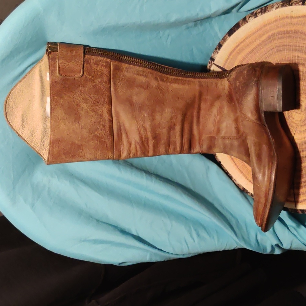 Freebird by Steven Stabl Tall Brown Boots W8 - Picture 8 of 11